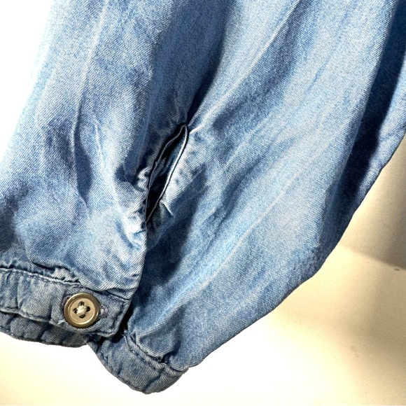 Vintage America Carmella Embroidered Chambray Tunic - Picture 6 of 10